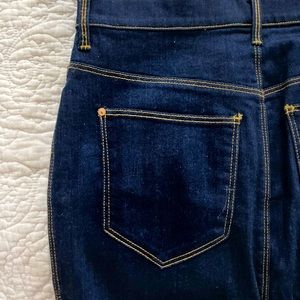 Mango jean midi skirt size 6